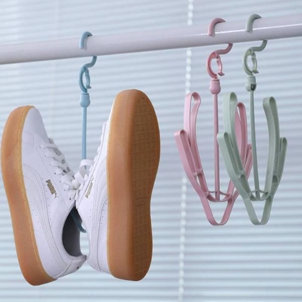 wind-proof multi-function shoes hanging hook foldable shelf shoe hanger balcony drying rack stand home storage holder racks clothing & wardr
wind-proof multi-function shoes hanging hook foldable shelf shoe hanger balcony drying rack stand home storage holder racks clothing & wardr