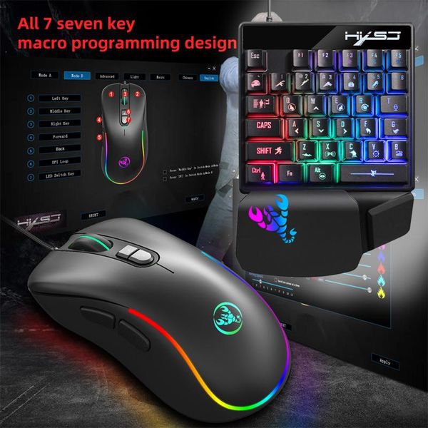 single-handed backlit keyboard mouse set 35 keys mini usb wired gaming mechanical for deskcombos
single-handed backlit keyboard mouse set 35 keys mini usb wired gaming mechanical for deskcombos