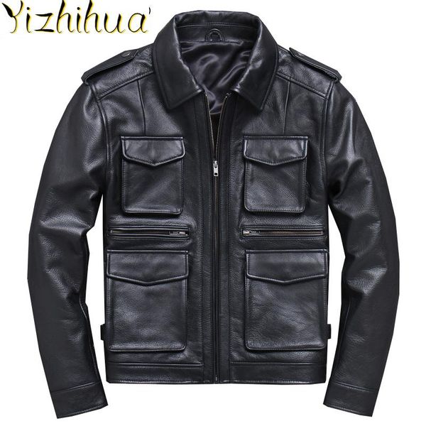 men's leather & faux azazel genuine cow jacket men plus size coat spring autumn real cowhide veste cuir homme hl365a-n kj2926, Black
men's leather & faux azazel genuine cow jacket men plus size coat spring autumn real cowhide veste cuir homme hl365a-n kj2926, Black