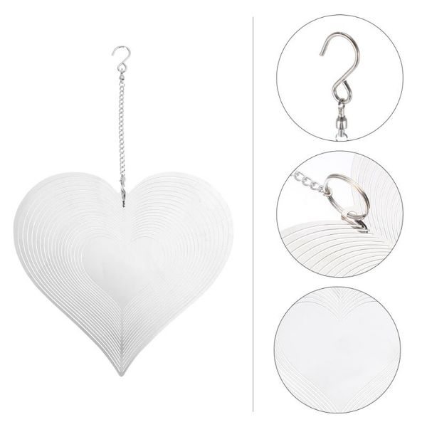 decorative objects & figurines love heart wind chimes delicate metal bell chic hanging rotating decor
decorative objects & figurines love heart wind chimes delicate metal bell chic hanging rotating decor