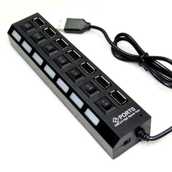 seven port usb2.0 splitter high speed laphub extender hub independent switch usb interface
seven port usb2.0 splitter high speed laphub extender hub independent switch usb interface