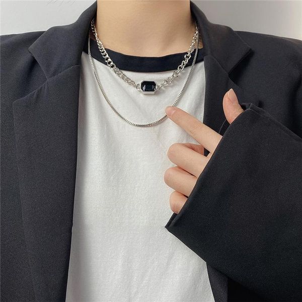 luokey korea fashion double-layer clavicle chain necklace irregular geometric hip hop punk choker for women men jewelry chokers, Golden;silver
luokey korea fashion double-layer clavicle chain necklace irregular geometric hip hop punk choker for women men jewelry chokers, Golden;silver