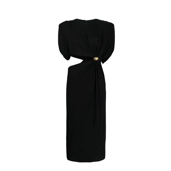 brand women milan runway dresses crew neck sleeveless women's sheath slim mid long dress evening party clothinge56-1, Black
brand women milan runway dresses crew neck sleeveless women's sheath slim mid long dress evening party clothinge56-1, Black