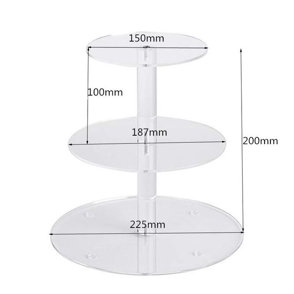 other bakeware 3/4/5 tier crystal acrylic cake stand wedding birthday party cup display stands decorating round cupcake holder
other bakeware 3/4/5 tier crystal acrylic cake stand wedding birthday party cup display stands decorating round cupcake holder