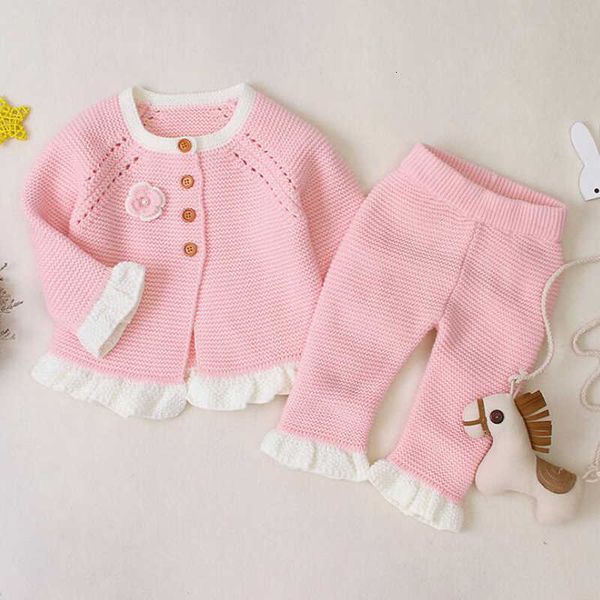 spring autumn infant girls clothing kids suit baby girl pure color knit flower sets clothes, White
spring autumn infant girls clothing kids suit baby girl pure color knit flower sets clothes, White