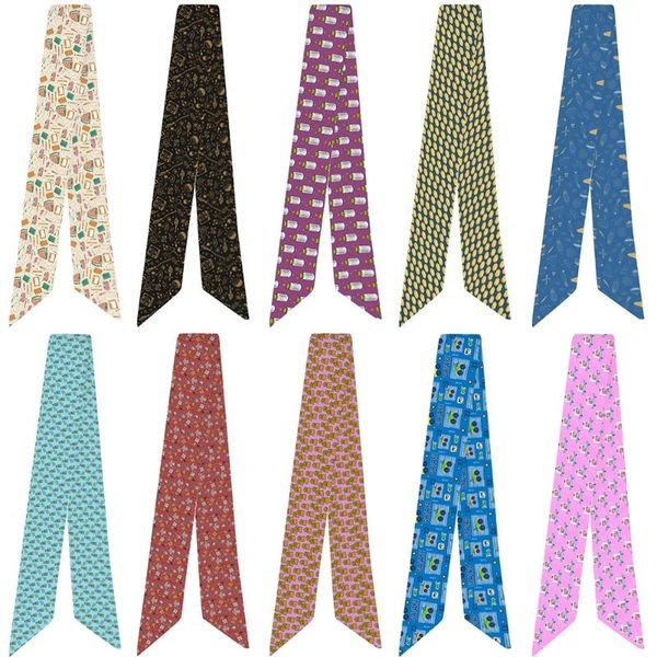 scarves 2021 fashion head scarf cartoon graffiti print variety bag handle ribbons brand tied pack small, Blue;gray
scarves 2021 fashion head scarf cartoon graffiti print variety bag handle ribbons brand tied pack small, Blue;gray