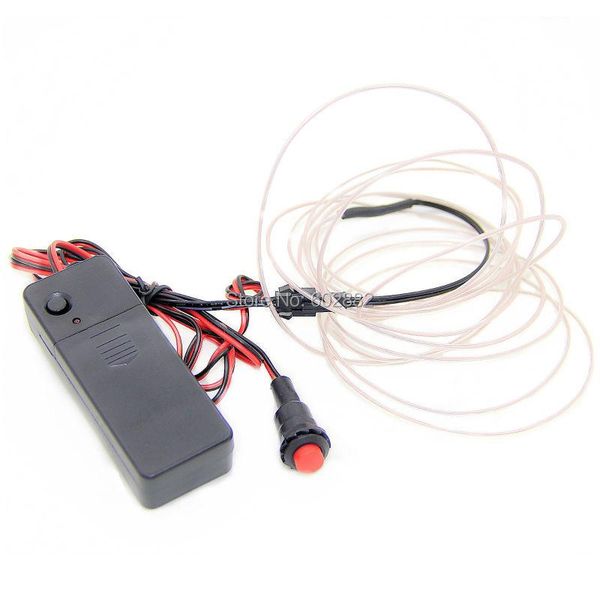 strips 3 meter (2.3mm) el wire+ 3v battery inverter with push button+ mix order available
strips 3 meter (2.3mm) el wire+ 3v battery inverter with push button+ mix order available
