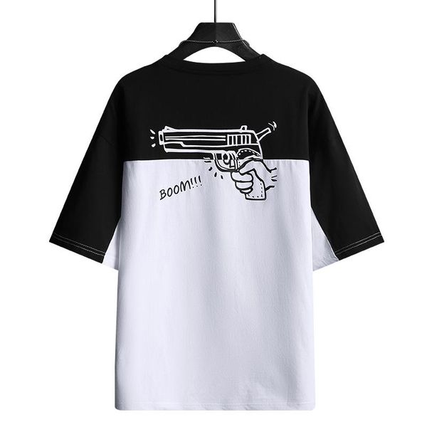 men's t-shirts 2021 funny tee cute t shirts homme gun printed men casual short sleeves cool tshirt summer jersey in, White;black
men's t-shirts 2021 funny tee cute t shirts homme gun printed men casual short sleeves cool tshirt summer jersey in, White;black