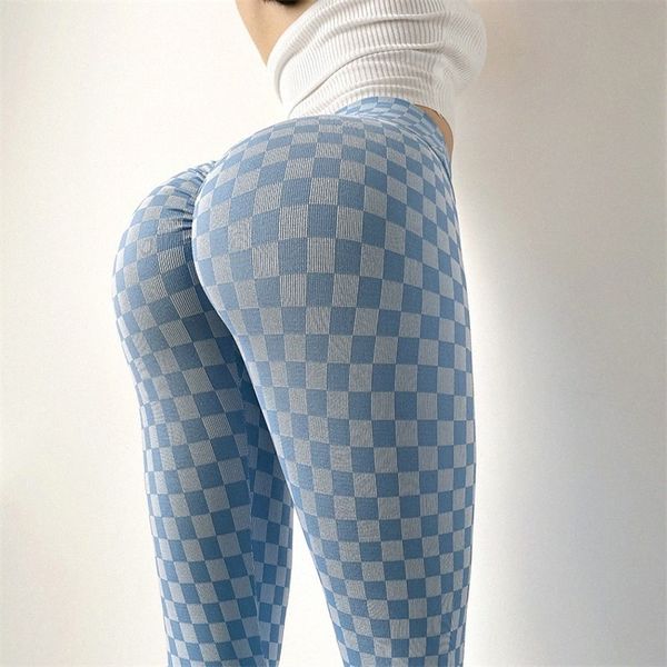 women's sporty casual / sporty leggings ruched butt lifting ankle-length pants sports outdoor gym stretchy plaid checkered tummy contro, Black
women's sporty casual / sporty leggings ruched butt lifting ankle-length pants sports outdoor gym stretchy plaid checkered tummy contro, Black