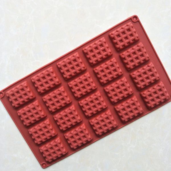 baking moulds 20-grid mini waffle cookie mould oven for household with high temperature resistance and easy cleaning
baking moulds 20-grid mini waffle cookie mould oven for household with high temperature resistance and easy cleaning