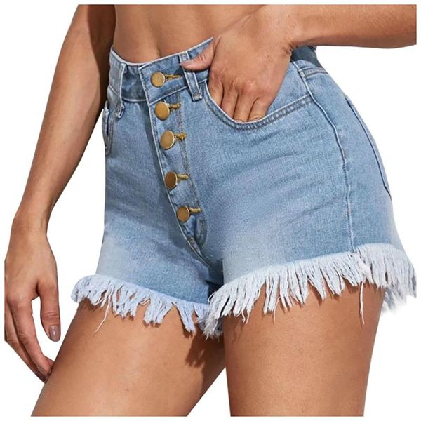 women's jeans women shorts 2021 tassel hole denim girls summer high waist clothing streetwear z0708, Blue
women's jeans women shorts 2021 tassel hole denim girls summer high waist clothing streetwear z0708, Blue