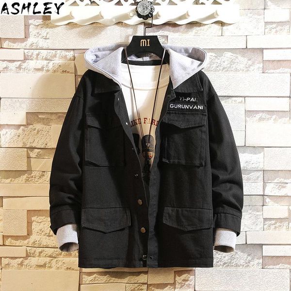 men's jackets khaki green black 2021 cargo tactics casual fashion padded spring autumn jacket, Black;brown
men's jackets khaki green black 2021 cargo tactics casual fashion padded spring autumn jacket, Black;brown