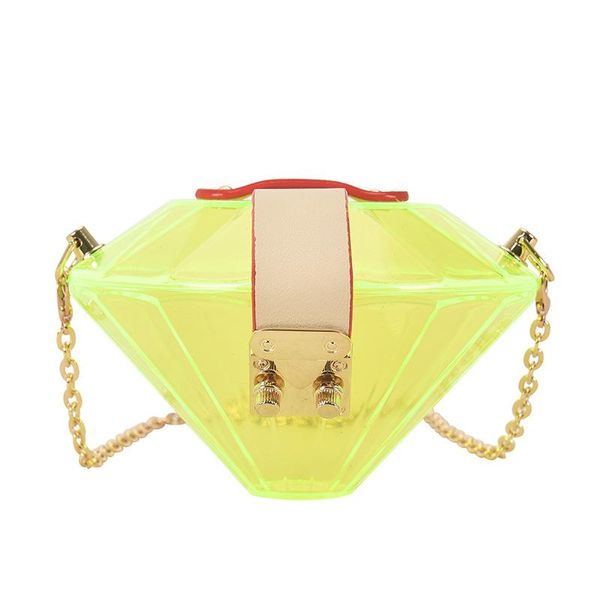 evening bags diamond shape women's bag 2021 pvc acrylic transparent chain shoulder crossbody women messenger bolsa feminina
evening bags diamond shape women's bag 2021 pvc acrylic transparent chain shoulder crossbody women messenger bolsa feminina