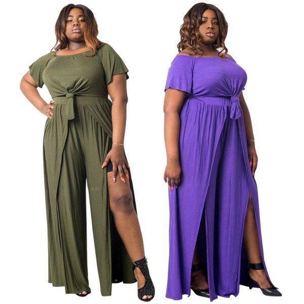 plus size tracksuits outfits fashion casual loose solid color straps split fork pants two piece women's suit wholesale drop, Black
plus size tracksuits outfits fashion casual loose solid color straps split fork pants two piece women's suit wholesale drop, Black