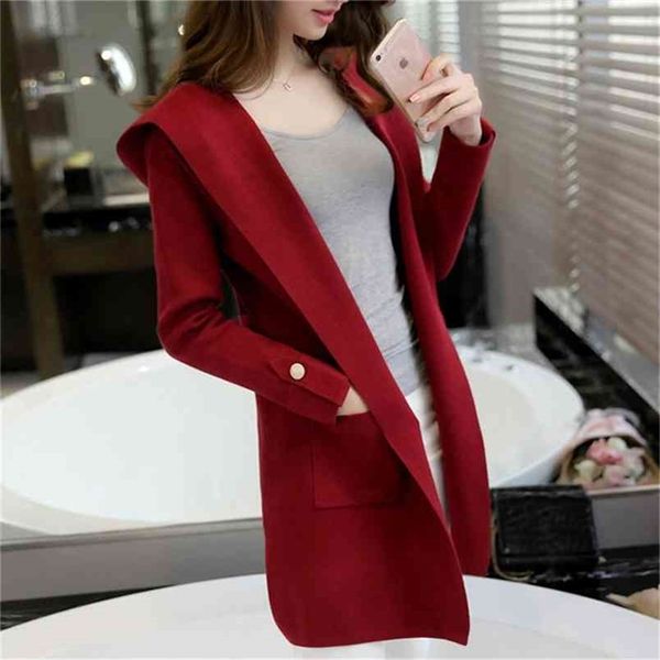 female cardigan autumn and winter warm women sweater long sleeve casual knitted 210427, White;black
female cardigan autumn and winter warm women sweater long sleeve casual knitted 210427, White;black