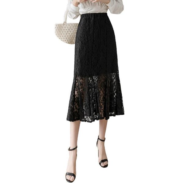 skirts women 2021 summer party night lace cotton office lady solid pencil mid-calf empire elegant, Black
skirts women 2021 summer party night lace cotton office lady solid pencil mid-calf empire elegant, Black