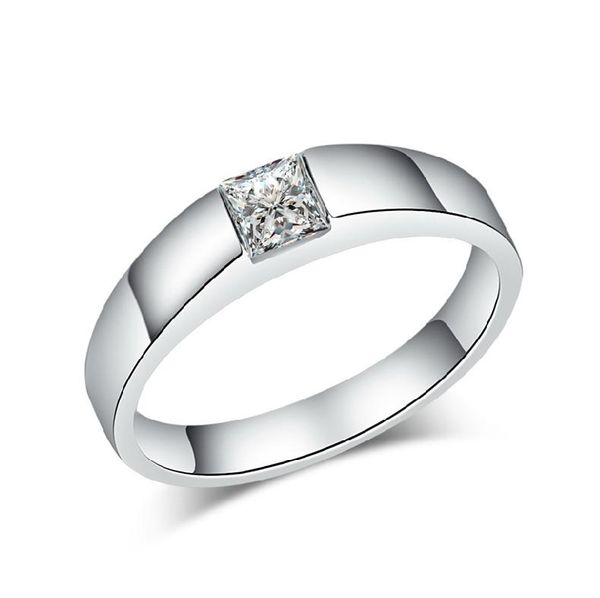 cluster rings threeman test as real solid 14kt gold ring 0.5 ct princess solitaire moissanite for women promise fine jewelry marriage, Golden;silver
cluster rings threeman test as real solid 14kt gold ring 0.5 ct princess solitaire moissanite for women promise fine jewelry marriage, Golden;silver