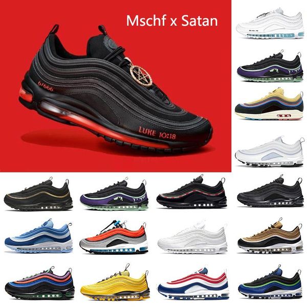 mschf lil nas x satan max 97 luke inri jesus mens running shoes triple black white metalic gold university red 97s undefeated men women trai
mschf lil nas x satan max 97 luke inri jesus mens running shoes triple black white metalic gold university red 97s undefeated men women trai