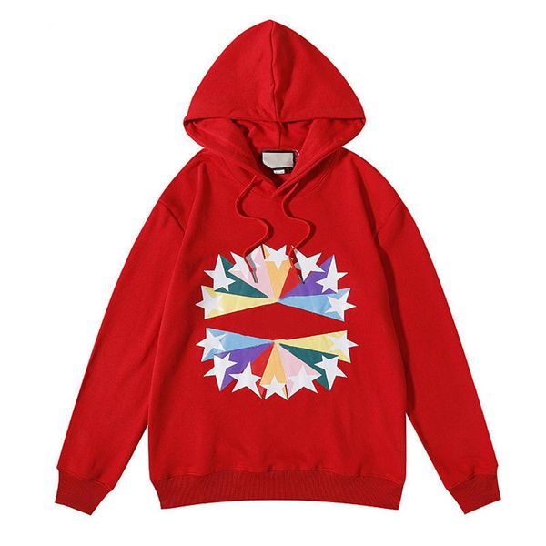 men's hoodie fallwinter embroidered star letter printing european and american ladies luxury fashion clothing loose trend designer swea, Black
men's hoodie fallwinter embroidered star letter printing european and american ladies luxury fashion clothing loose trend designer swea, Black
