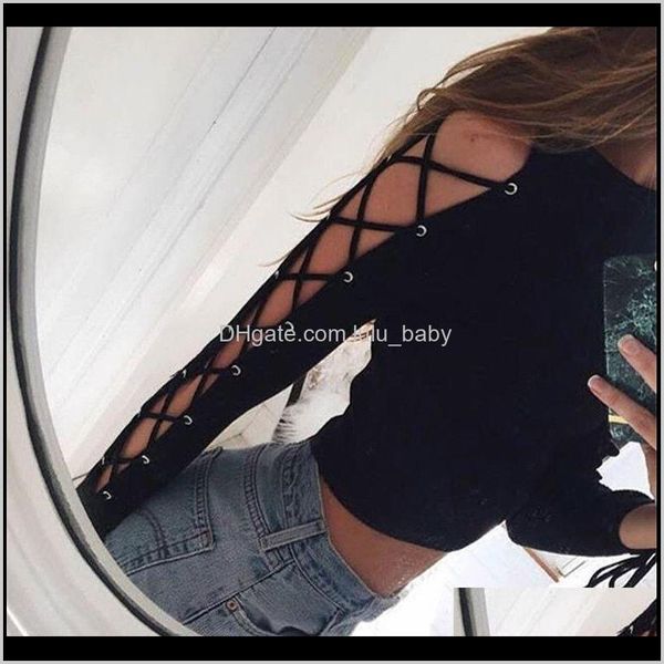 blouses & shirts clothing apparel drop delivery 2021 fashion women long sleeve casual crop bandage hollow out lace up slim tee blou, White
blouses & shirts clothing apparel drop delivery 2021 fashion women long sleeve casual crop bandage hollow out lace up slim tee blou, White