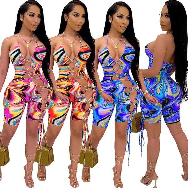 geometric pattern beach rompers womens jumpsuit spaghetti strap lace up hollow short playsuit backless one piece overalls, Black;white
geometric pattern beach rompers womens jumpsuit spaghetti strap lace up hollow short playsuit backless one piece overalls, Black;white