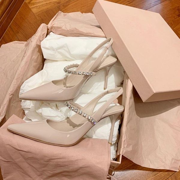dress shoes spring super high heel stiletto patent leather 9cm rhinestone pointed bridal wedding banquet all-match women's, Black
dress shoes spring super high heel stiletto patent leather 9cm rhinestone pointed bridal wedding banquet all-match women's, Black