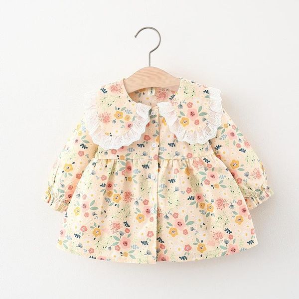 girl's spring and autumn style shirt children's wear floral long kids toddler girl clothes dresses summer dress 2021, Red;yellow
girl's spring and autumn style shirt children's wear floral long kids toddler girl clothes dresses summer dress 2021, Red;yellow