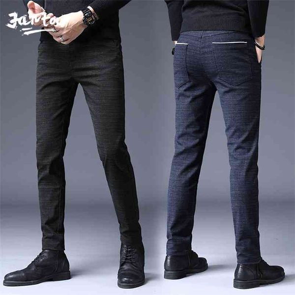 brand pants men classic casual elastic long trousers male black cotton stripes straight thin work pant men's size 36 38 210715
brand pants men classic casual elastic long trousers male black cotton stripes straight thin work pant men's size 36 38 210715