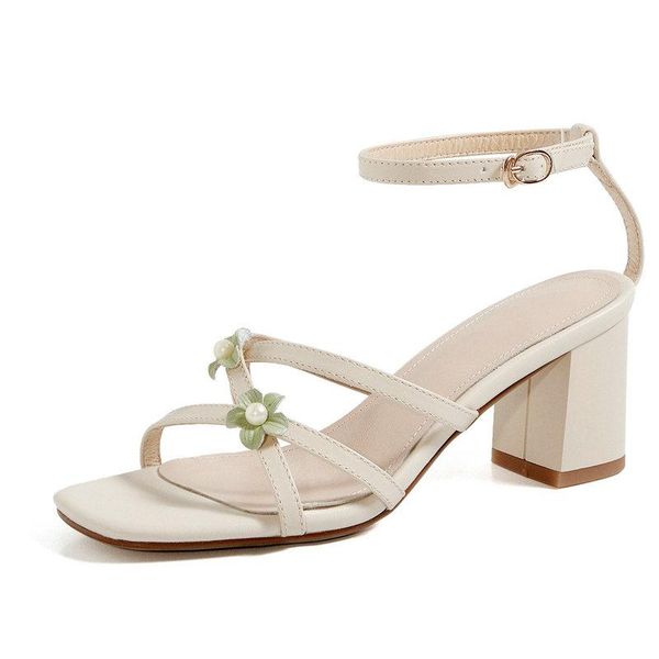 summer party casual shoes woman sandals metal buckle genuine eather women flower high heels ladies pumps, Black
summer party casual shoes woman sandals metal buckle genuine eather women flower high heels ladies pumps, Black