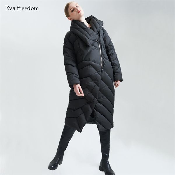 fashionable design white duck coat tide thickened winter new off-season down jacket women's long style, Black
fashionable design white duck coat tide thickened winter new off-season down jacket women's long style, Black