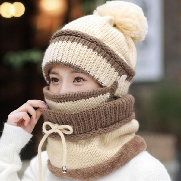 sexemara winter beanie hat scarf and mask set 3 pieces thick warm knit cap for women gorros mujer invierno beanies beanie/skull caps, Blue;gray
sexemara winter beanie hat scarf and mask set 3 pieces thick warm knit cap for women gorros mujer invierno beanies beanie/skull caps, Blue;gray