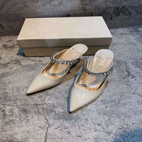 slippers ladies' bling diamond bordered slides white black patent leather flats mules crystal rhinestone pointed to
slippers ladies' bling diamond bordered slides white black patent leather flats mules crystal rhinestone pointed to