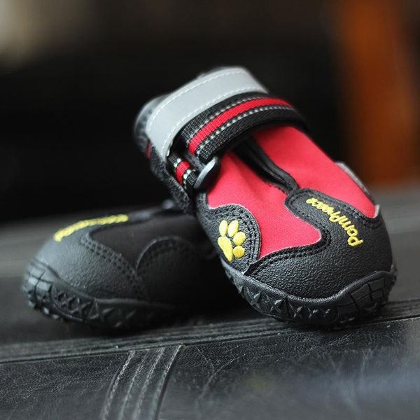 dog apparel xs-4xl sizes black red colors waterproof fabric pu leather 4pcs shoes outdoor sport protect not to hurt for dogs
dog apparel xs-4xl sizes black red colors waterproof fabric pu leather 4pcs shoes outdoor sport protect not to hurt for dogs