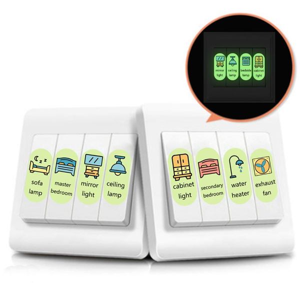 wall stickers home switch logo luminous self-adhesive living room bedroom study bathroom fluorescent decor
wall stickers home switch logo luminous self-adhesive living room bedroom study bathroom fluorescent decor