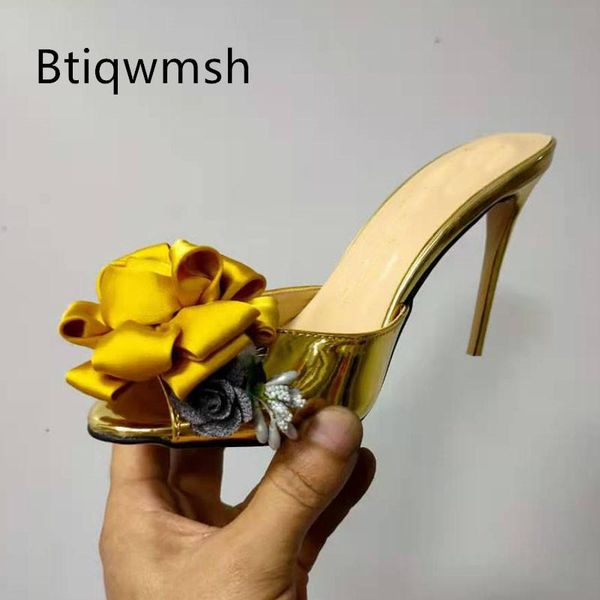 sandals gold mules women open toe flower rhinestone bead thin high heels shoes woman party, Black
sandals gold mules women open toe flower rhinestone bead thin high heels shoes woman party, Black