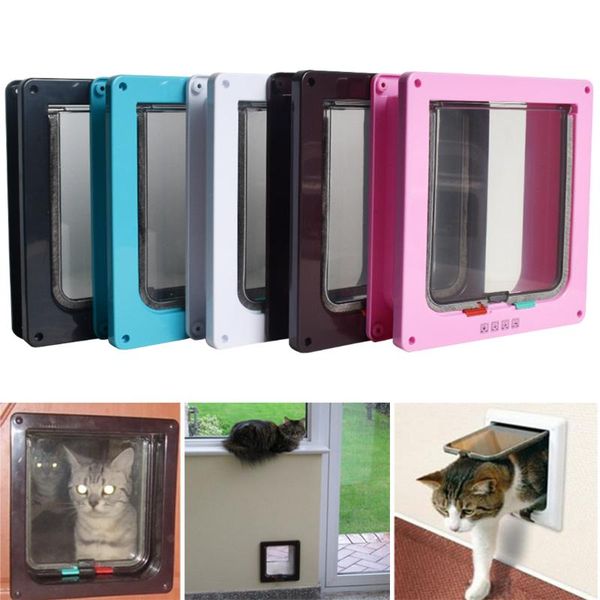 cat carriers,crates & houses pet door 5 colors lockable security flap for dog kitten wall mount intellgent control animal small
cat carriers,crates & houses pet door 5 colors lockable security flap for dog kitten wall mount intellgent control animal small