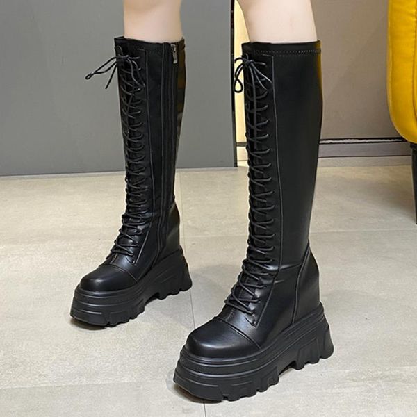 boots 2021 knee-high knight women chunky high heels platform shoes woman thigh height increase, Black
boots 2021 knee-high knight women chunky high heels platform shoes woman thigh height increase, Black