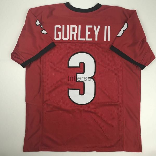custom new todd gurley georgia red college stitched football jersey stitched add any name number, Black
custom new todd gurley georgia red college stitched football jersey stitched add any name number, Black