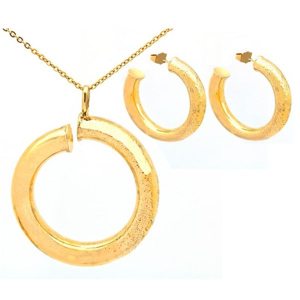 earrings & necklace pz italy gold 750 and pendant jewellery set for women, Silver
earrings & necklace pz italy gold 750 and pendant jewellery set for women, Silver