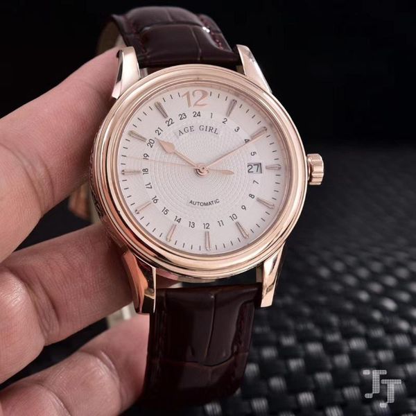 wristwatches luxury men rose gold silver white automatic mechanical 904l stainless steel movement black leather watch, Slivery;brown
wristwatches luxury men rose gold silver white automatic mechanical 904l stainless steel movement black leather watch, Slivery;brown