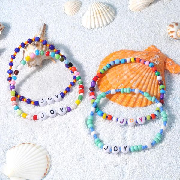 beaded, strands oaiite lovely bracelets with letter women girls english word joy bead multicolour bracelet creative jewelry for friend gift, Black
beaded, strands oaiite lovely bracelets with letter women girls english word joy bead multicolour bracelet creative jewelry for friend gift, Black