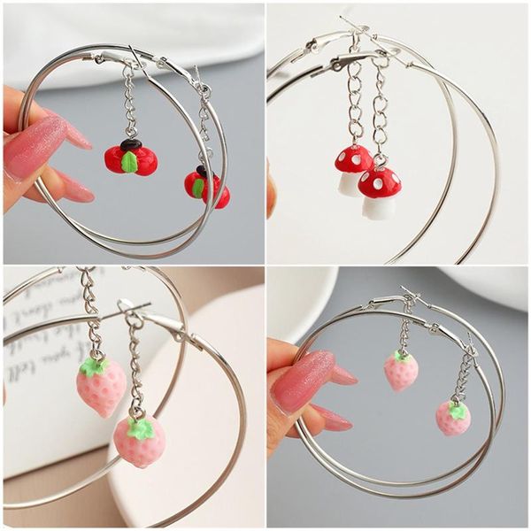hoop & huggie mushroom big earring girl dangle hoops ear ring circle loop brincos jewelry gift cute little yellow duck earrings for women, Golden;silver
hoop & huggie mushroom big earring girl dangle hoops ear ring circle loop brincos jewelry gift cute little yellow duck earrings for women, Golden;silver