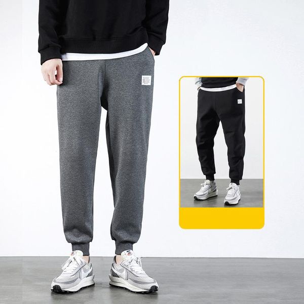 men 's casual sweatpants solid high street trousers pants korean style brand quality joggers men's, Black
men 's casual sweatpants solid high street trousers pants korean style brand quality joggers men's, Black