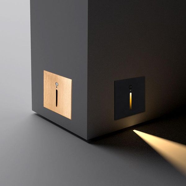 embedded led human body induction, intelligent footlight, corner light, aisle step staircase safe at night wall lamp
embedded led human body induction, intelligent footlight, corner light, aisle step staircase safe at night wall lamp