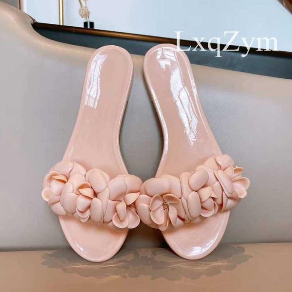 fashion women's sandals summer solid flowers jelly shoes candy color beach slippers brand designer flat sweet slides, Black
fashion women's sandals summer solid flowers jelly shoes candy color beach slippers brand designer flat sweet slides, Black