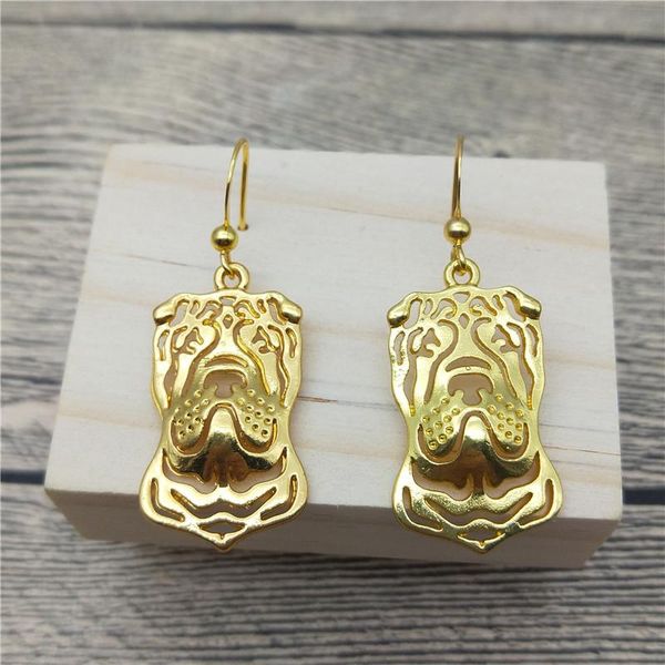 dangle & chandelier chinese shar-pei drop earrings trendy style fashion pet dog women jewellery, Silver
dangle & chandelier chinese shar-pei drop earrings trendy style fashion pet dog women jewellery, Silver
