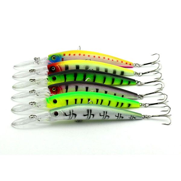 6 colors 14.5cm 14.7g big game fishing lures plastic hard bait fishing tackle pesca fish wobbler minnow artificial lure swimbait 2121
6 colors 14.5cm 14.7g big game fishing lures plastic hard bait fishing tackle pesca fish wobbler minnow artificial lure swimbait 2121