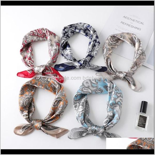 wraps hats, scarves & gloves aessories drop delivery women fashion print small neck scarfs office lady hair band foulard hand kerchief femal, Blue;gray
wraps hats, scarves & gloves aessories drop delivery women fashion print small neck scarfs office lady hair band foulard hand kerchief femal, Blue;gray