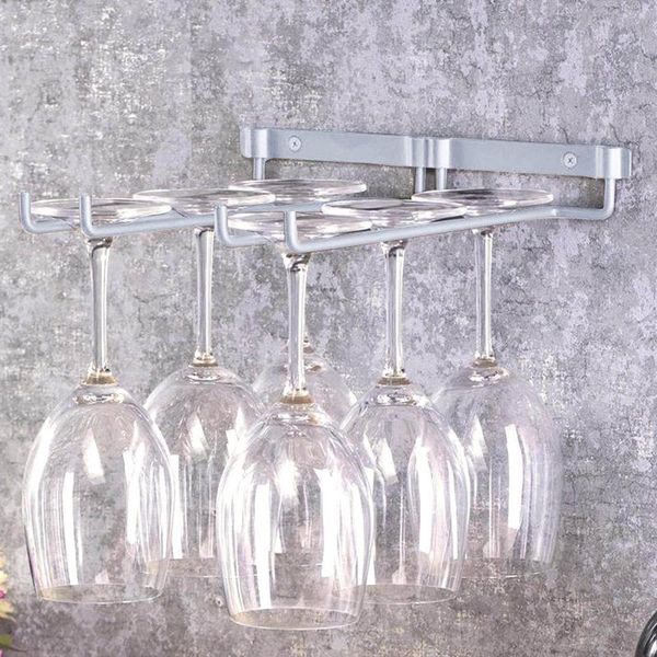 hooks & rails red wine rack 2 rows kitchen hanging cup tall glass frame drilling storage bathroom cosas de cocina 
hooks & rails red wine rack 2 rows kitchen hanging cup tall glass frame drilling storage bathroom cosas de cocina