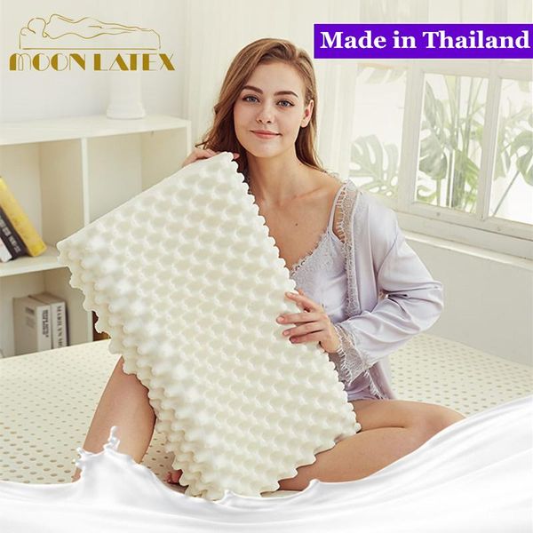 original pure thailand natural latex pillow solid headrest remedial neck massage health home bed care for head
original pure thailand natural latex pillow solid headrest remedial neck massage health home bed care for head